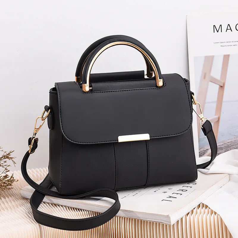 New Fashion Women Crossbody Shoulder Bags PU Leather Female Flap Messenger Bag Small Handbag Female New Purse Clutch