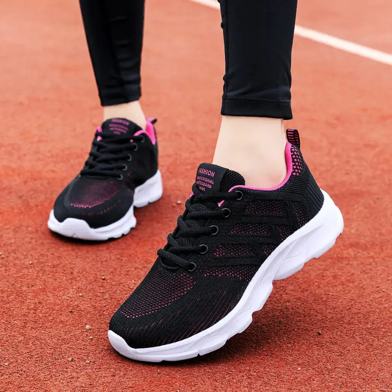 New Sneakers Women Casual Shoes Fashion Breathable Walking Mesh Flat Shoes Women Tenis Feminino White Ladies sports Shoes