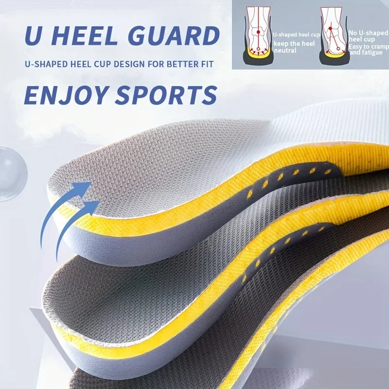 1Pair Orthopedic Insoles Orthotics Flat Foot Health Sole Pad For Shoes Insert Arch Support Pad Plantar Fasciitis Feet Care Pads