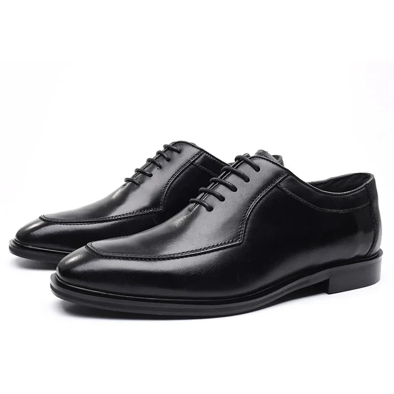 Men Casual Shoes Retro Zipper Men Formal Shoes Office Business High Quality Men Party Wedding Casual Shoes