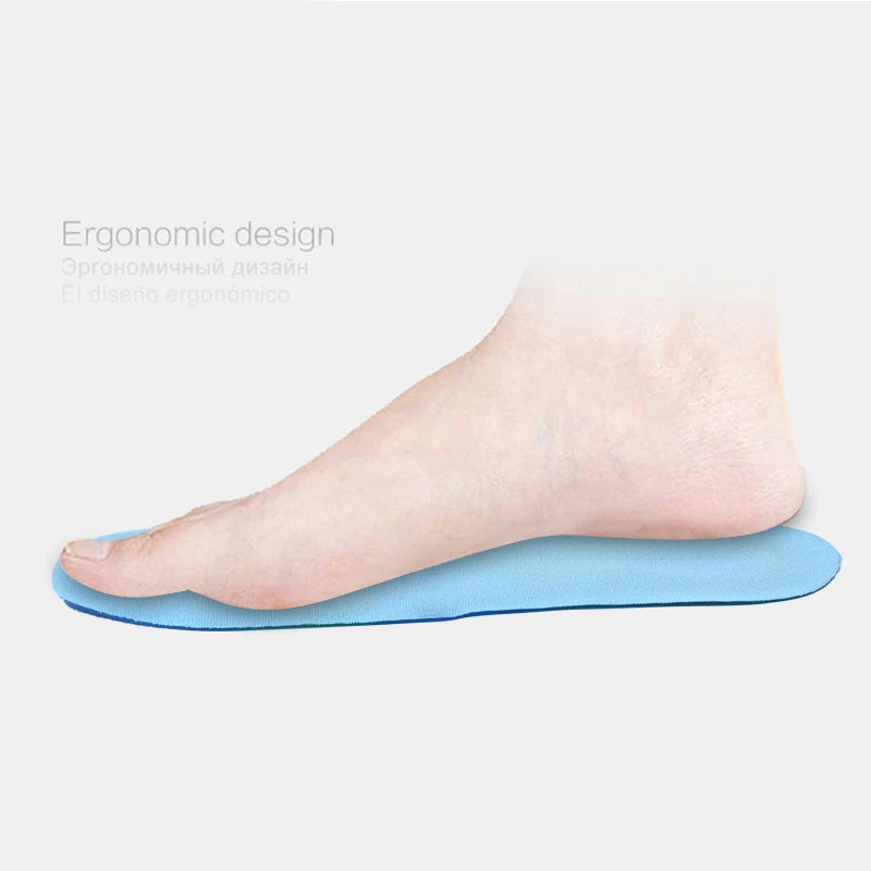 Gel Insole Silicone Orthopedic Foot Care For feet Shoes Sole Sport Insoles Shock Absorption Pads Arch Orthotic Pad Insole