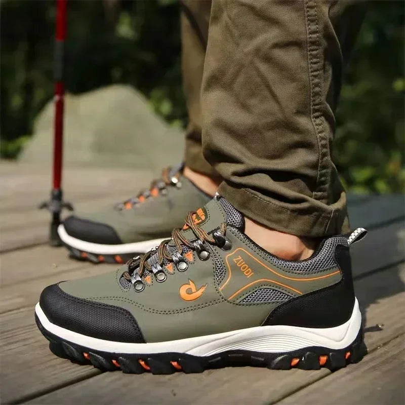 New Men's 38-48 Large Outdoor Hiking, Mountaineering, Camping, Running, Jogging Shoes, Waterproof and Anti-slip Fashion Shoes