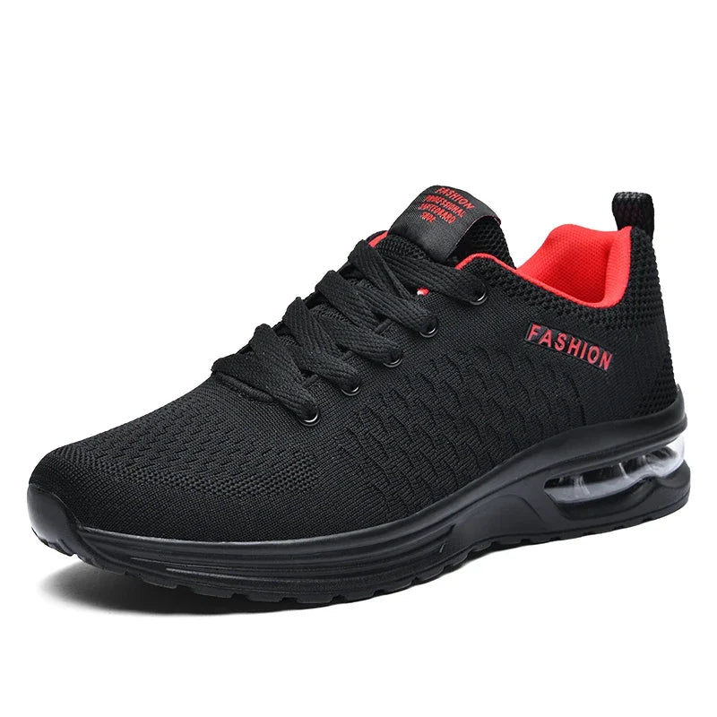 Plus Size 46 47 Mens Sports Shoes New Fashion Summer Black Sneakers Man Cushioning Air Running Shoes Husband Chaussure De Course