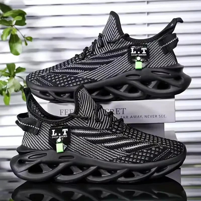 Summer Sneakers for Men Breathable Comfortablen Mesh Casual Running Shoes Outdoor Lightweight Luxury Casual Tennis Sneaker