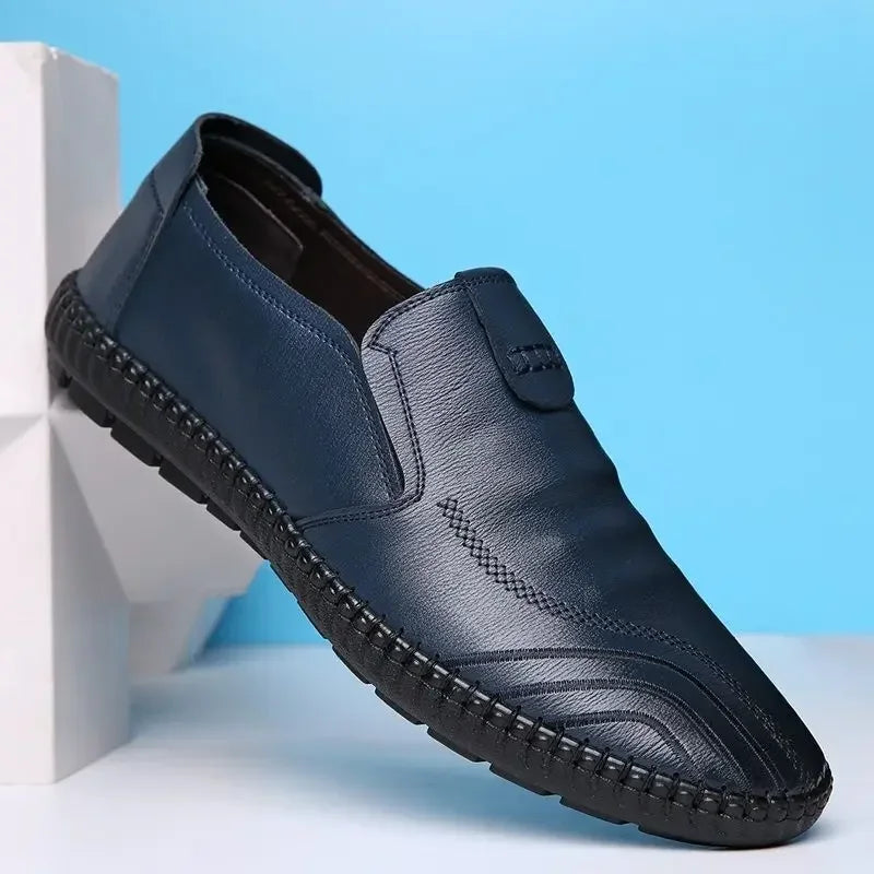 2024 Hot Selling Men's Sneakers Comfortable Men's Leather Shoes Bean Shoes Fashion Casual Men's Shoes Dress Shoes Shoes for Men