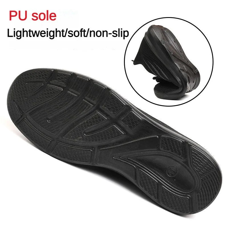 Men's Shoes Summer Lightweight Breathable Mesh Non Slip Casual Sneakers Multi Activity Affordable Free Shipping