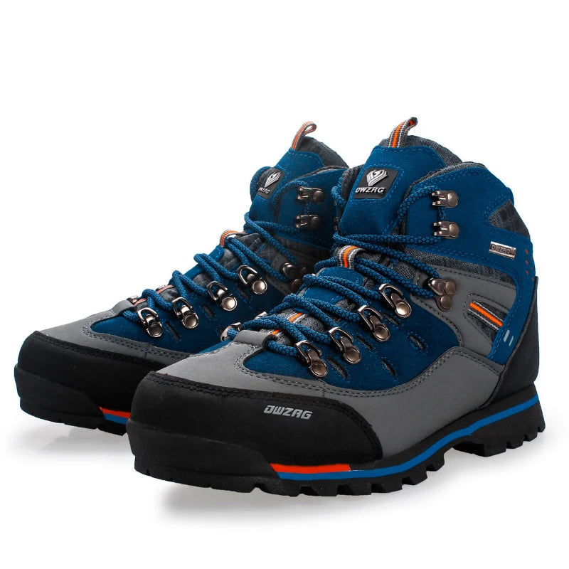 New Outdoor High-Top Hiking Shoes Travel Shoes Men's Non-Slip Leisure And Comfortable Height Increase Comfortable Sports Shoes