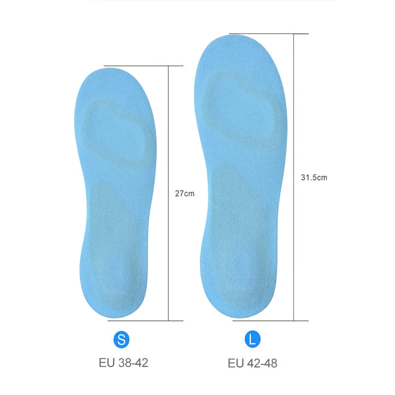 Gel Insole Silicone Orthopedic Foot Care For feet Shoes Sole Sport Insoles Shock Absorption Pads Arch Orthotic Pad Insole
