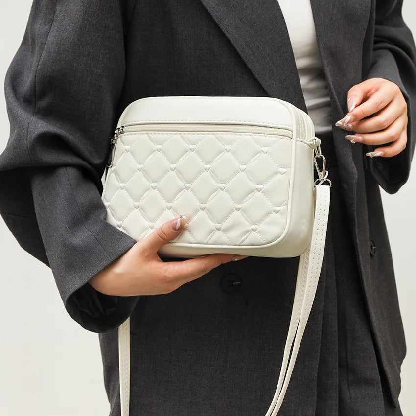 2025 Ladies with High-end and Exquisite Bags New Women's Summer Handbag Versatile Foreign Trade Crossbody Small Square Bags