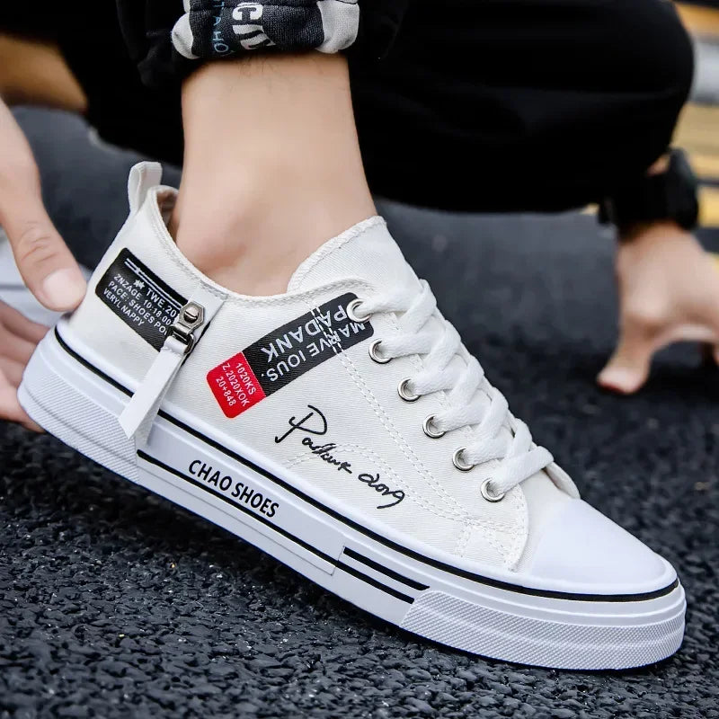 Men Sport Shoes Autumn New Breathable Me Canvas Shoe Comfortable Casual Men Shoes Light Tennis Shoe Trend Skate Shoe Man Sneaker