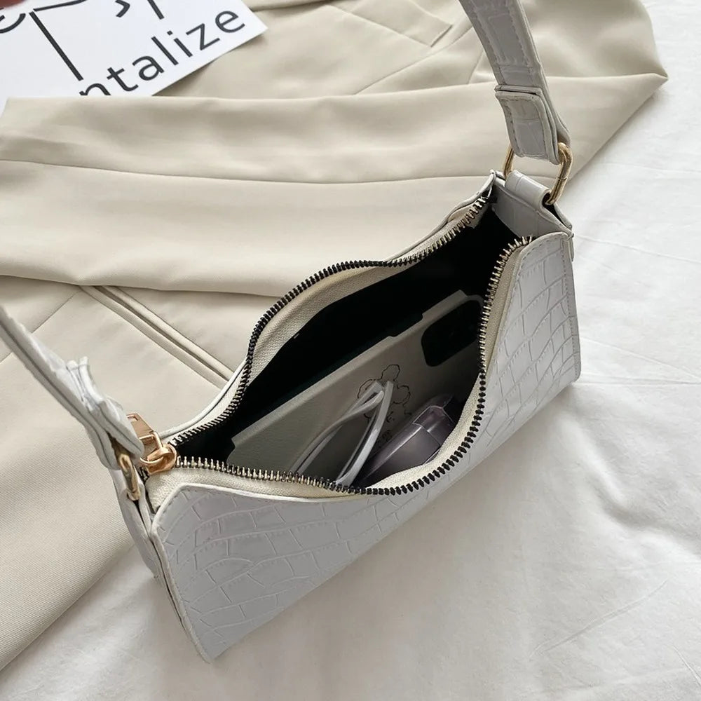 Fashion Exquisite Shopping Bag Retro Casual Women Totes Shoulder Bags Female Leather Solid Color Chain Handbag for Women сумка