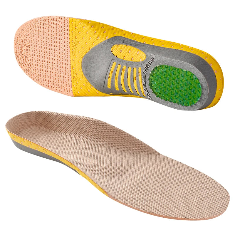 Orthotic Insole Arch Support PVC Flat Foot Health Shoe Sole Pad insoles for Shoes insert padded Orthopedic insoles for feet