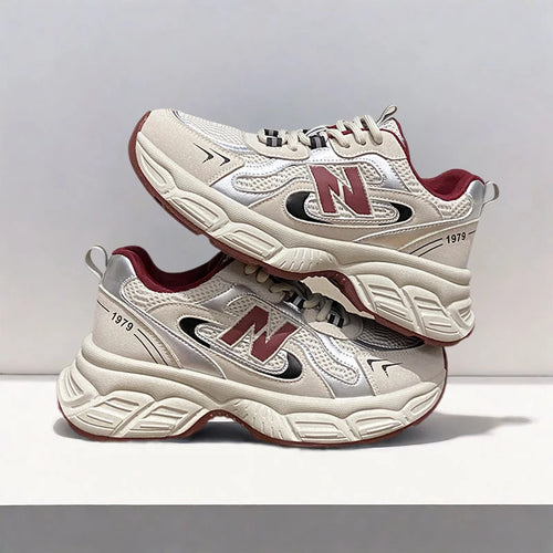 New Fashion Low Top Breathable Clunky Sneakers