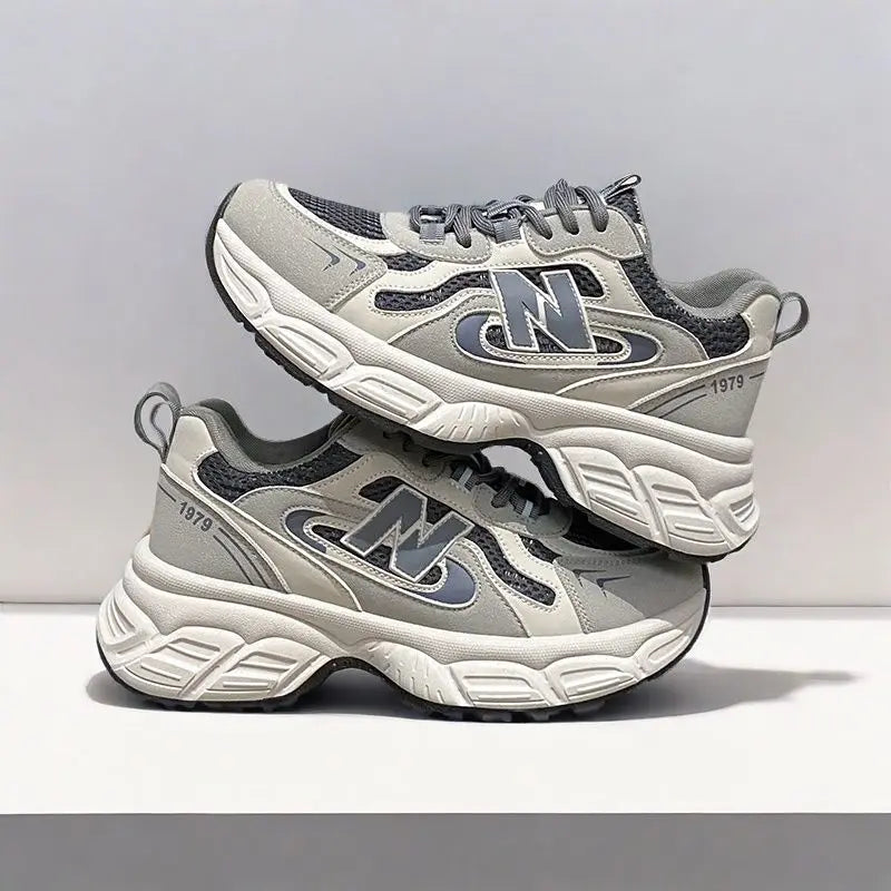 New Fashion Low Top Breathable Clunky Sneakers