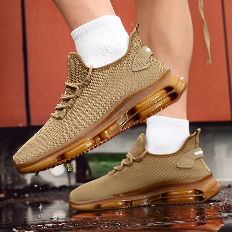 Men Running Shoes Lightweight Breathable Sneakers for Men Mesh Shoes Outdoor Tennis Training Shoes for Men Casual Sport Footwear