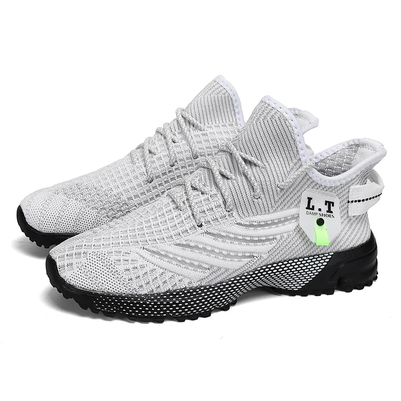 Summer Running Shoes Men Sneakers Casual Shoes Lightweight Big Size 48 Walking Shoes Mesh Breathable Footwear Chaussure Homme