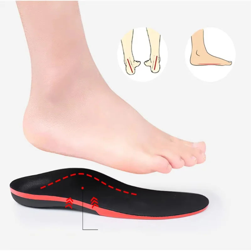 Premium Orthopedic Sport Insoles for Feet PU Gel Shock Absorption Breathable Sole Pad Sport Arch Support Feet Pain Care Insole