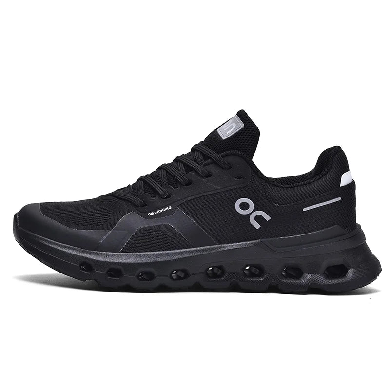 Sneakers Men's Shock-absorbing Running Shoes Breathable Men Soft Sole Knit Outdoor Sports Tennis Shoes Gym