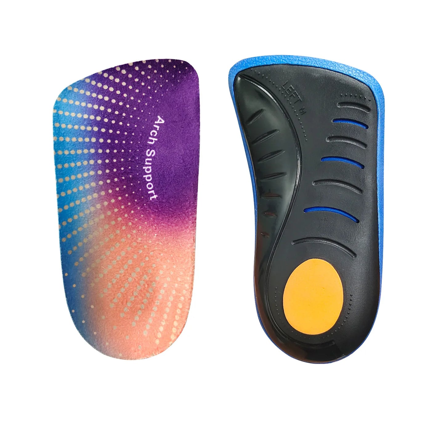 New Orthopedic Insoles Orthotics Flat Foot Health Sole Pad Insert Arch Support Pad For Plantar Fasciitis Feet Care Insoles