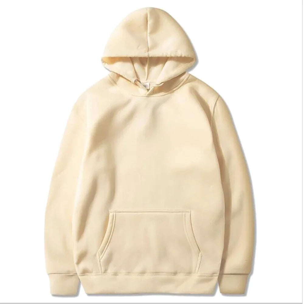 Men's Casual Hoodies Women's Fleece Warm Hoodies Spring Autumn Pullovers Fashion Black Multiple Colour Oversized Sweatshirts Top