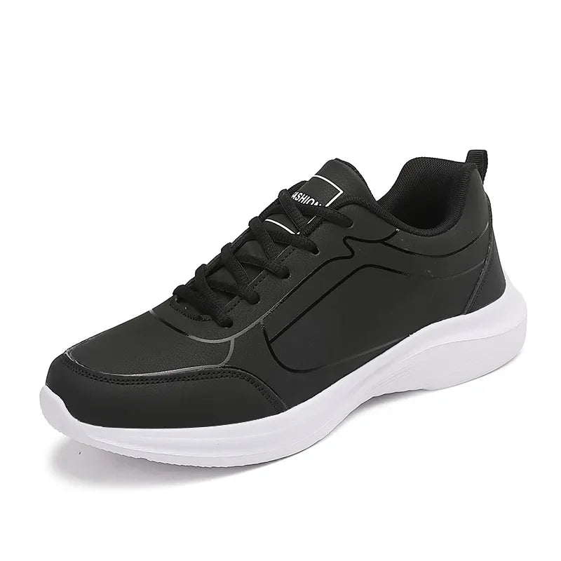 Men's Sneakers Lightweight Running Shoes New Breathable Non-slip Casual Shoes Lace Up Soft Men Walking Shoes Outdoor Tennis Shoe
