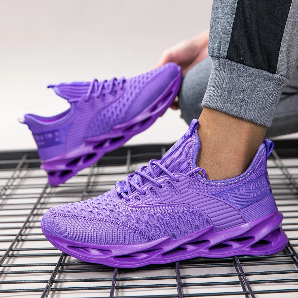 YRZL Women Sport Shoes Running Sneakers Breathable Comfortable Trainers High Quality Shoes Men Lightweight Sneakers for Women