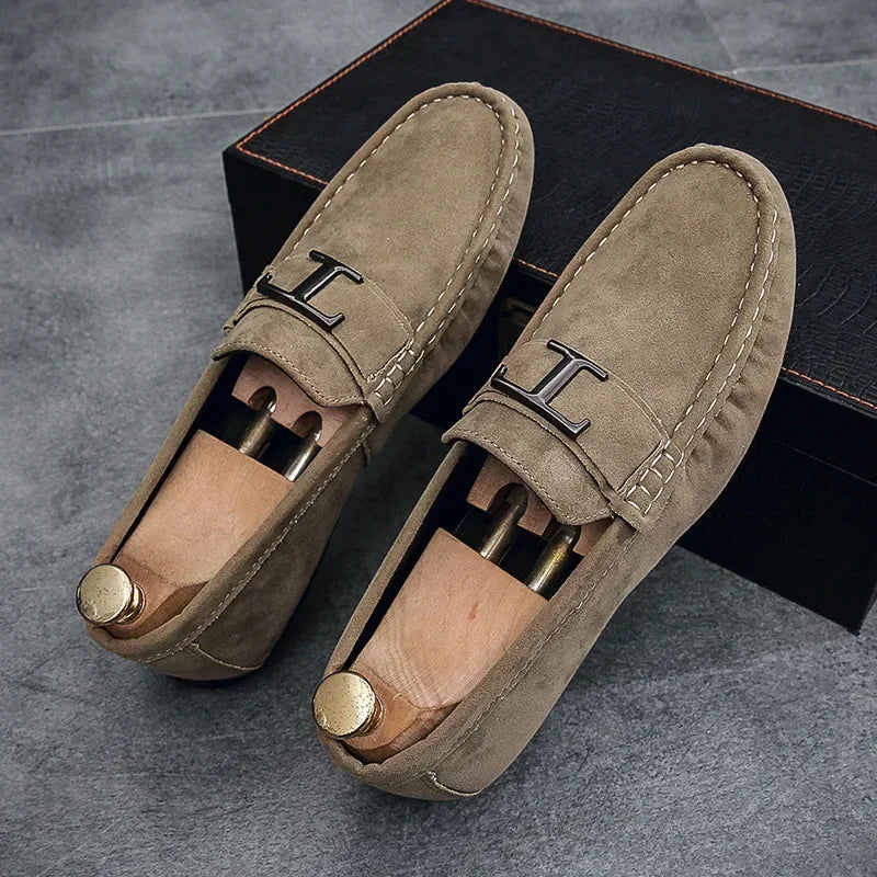Tênis Brand Men Shoes New Men Casual Shoes Allmatch Loafer Shoe Men Fashion Business Shoe Fashion Soft Sole Social Shoe 2024