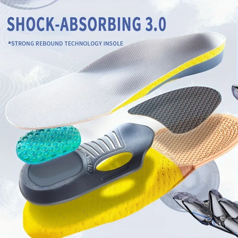 1Pair Orthopedic Insoles Orthotics Flat Foot Health Sole Pad For Shoes Insert Arch Support Pad Plantar Fasciitis Feet Care Pads