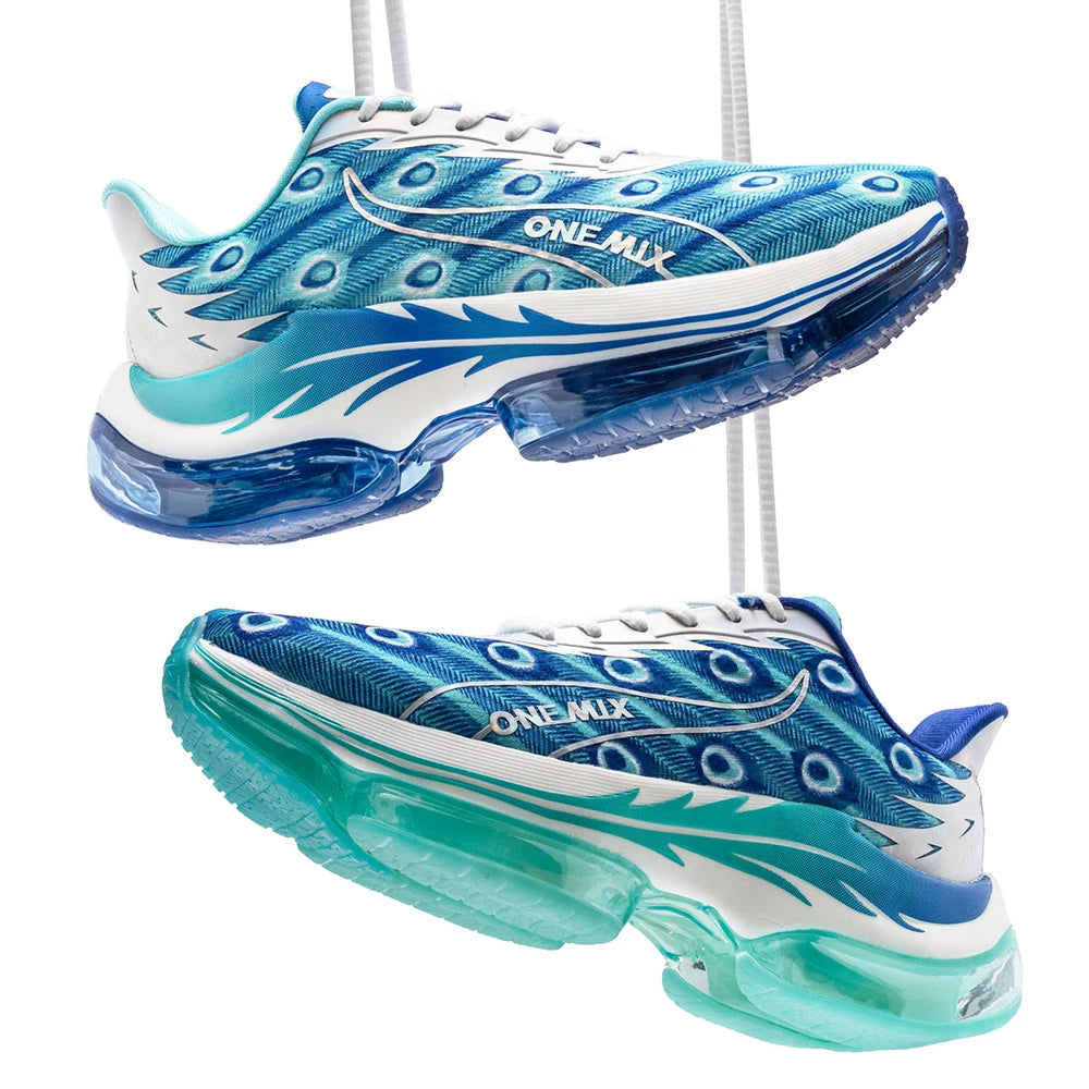 Air Cushion Athletic Couple Trainers Sport Jogging Shoes