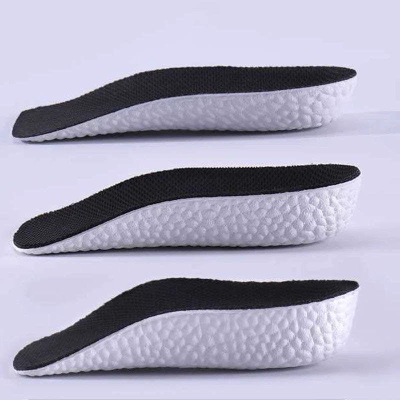 Soft Height Increase Insoles Sneakers Heel Lift Memory Foam Light Weight Shoe Pads for Men Women Arch Support Orthopedic Insoles