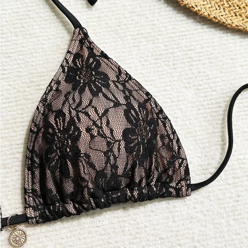 2025 Sexy Bikinis Female Swimsuits Women Three-Piece Swimwear Beach Swimming Wear Bathing Suits Brazilian Bikini Set Pool Bather