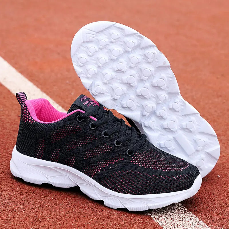 New Sneakers Women Casual Shoes Fashion Breathable Walking Mesh Flat Shoes Women Tenis Feminino White Ladies sports Shoes