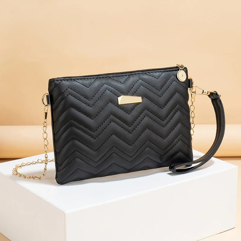 Bags for womenPrinted shoulder strap crossbody small square bag ladies bags foreign trade bag women's Korean version wavy wallet