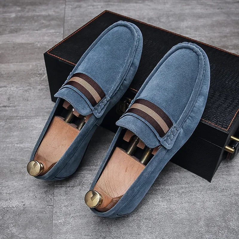 Tênis Brand Men Shoes New Men Casual Shoes Allmatch Loafer Shoe Men Fashion Business Shoe Fashion Soft Sole Social Shoe 2024