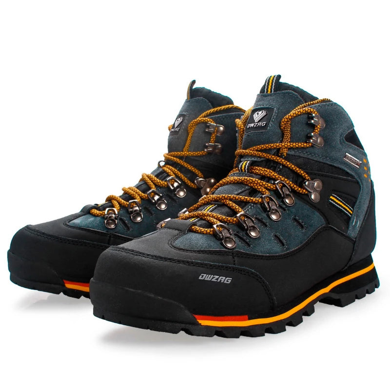New Outdoor High-Top Hiking Shoes Travel Shoes Men's Non-Slip Leisure And Comfortable Height Increase Comfortable Sports Shoes