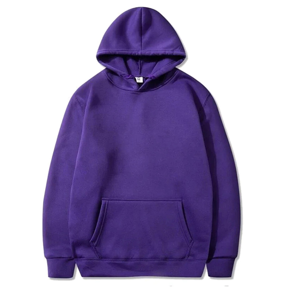 Men's Casual Hoodies Women's Fleece Warm Hoodies Spring Autumn Pullovers Fashion Black Multiple Colour Oversized Sweatshirts Top