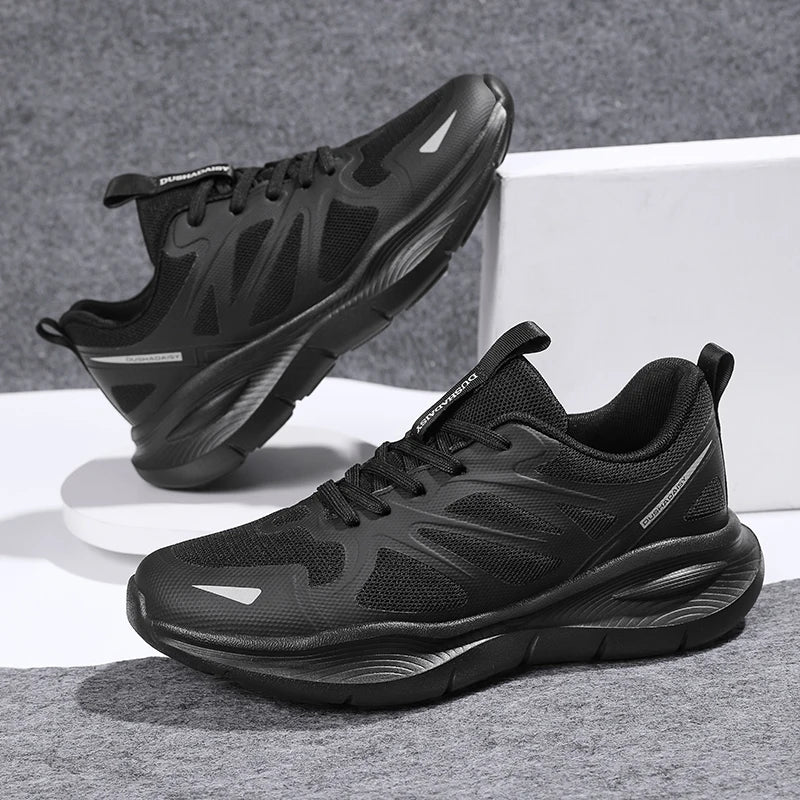 Unisex Summer Running Shoes Lightweight Men Women Fashion Sneakers Original Trainer Breathable EVA Elastic Lace Up Sports Shoes