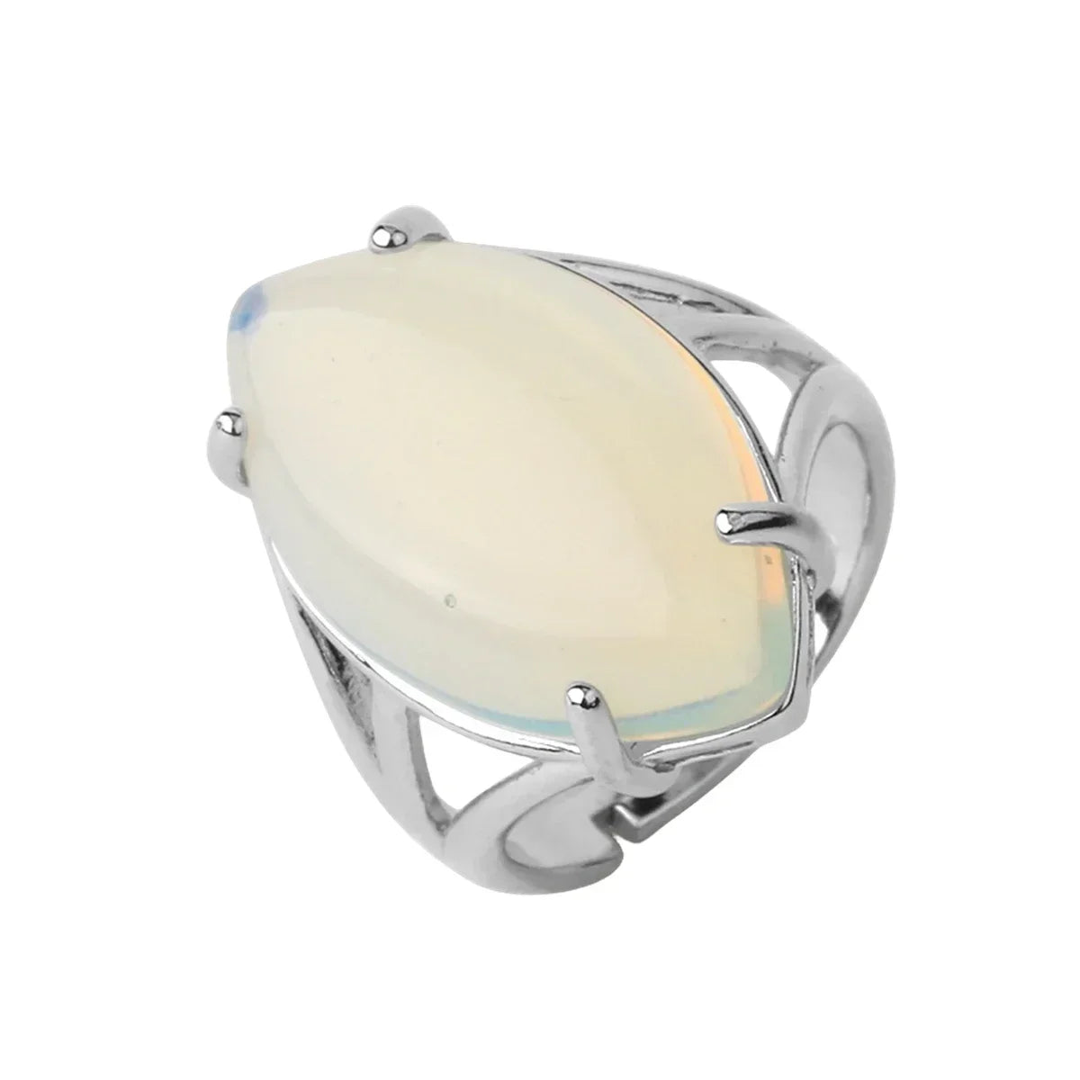 Oval Natural Stone Amethyst Ring for Boys Jewellery Women Gift Retro Boho Gothic Anillos Steampunk Style At Halloween party