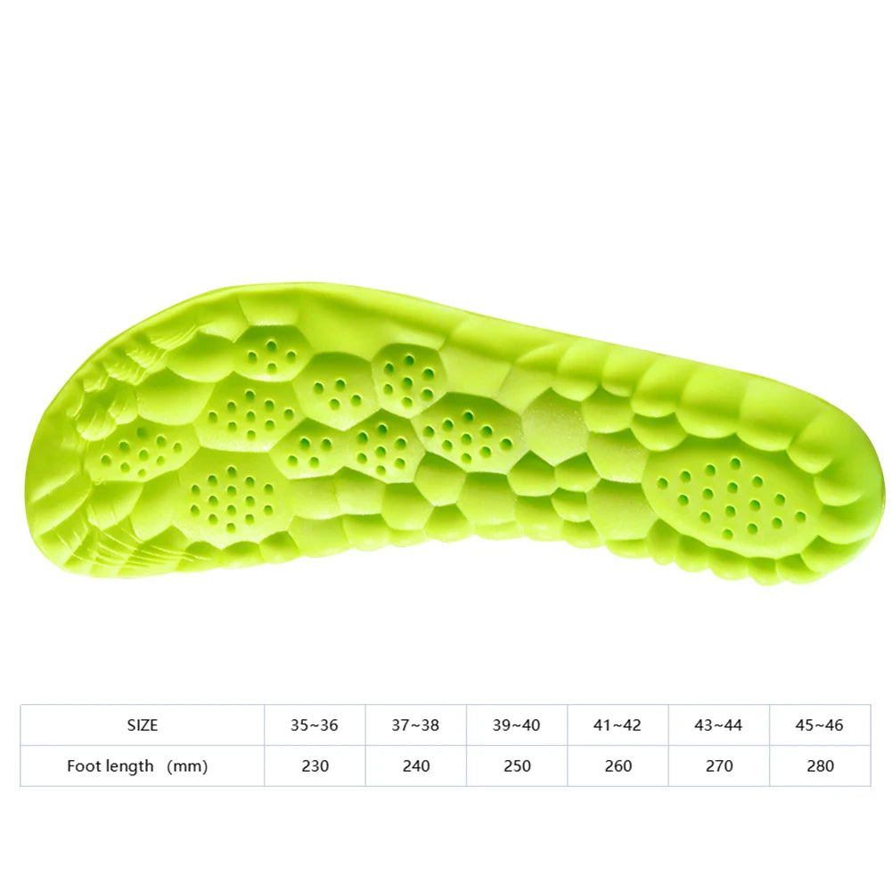 Breathable Deodorant Cushion Customizable Support Shock Absorption Cushion Comfort Orthotic Insoles Support Pain Relief