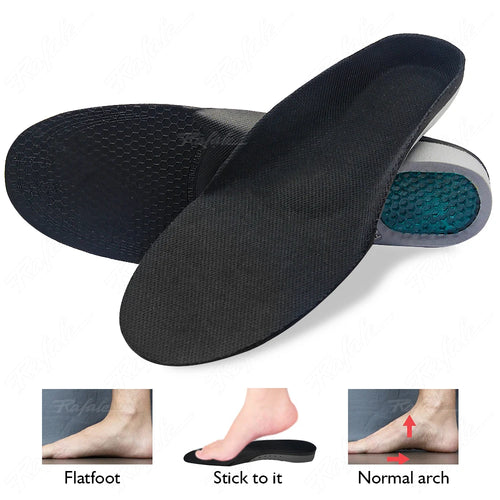 VTHRA Best Orthotic Gel Insole Pad Orthopedic Flat Foot Health Sole For Shoe Insert Arch Support Pad For Plantar Fasciiti Unisex