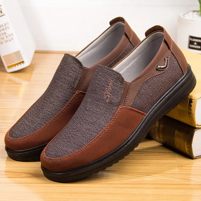 Shoes Men Canvas Summer Classic Loafers Men Casual Shoes Breathable Walking Flat Men Shoes Zapatos Sneakers Plus Size 2023
