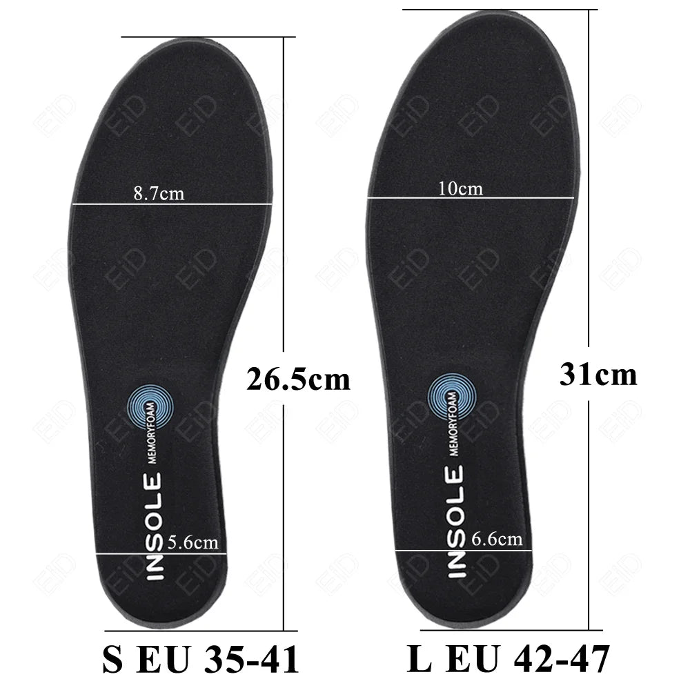 1 Pair Memory Foam Sport Running Soft Insoles For Feet Orthopedic Pad Shock Absorption Arch Support Shoes Sole Plantar Fasciitis