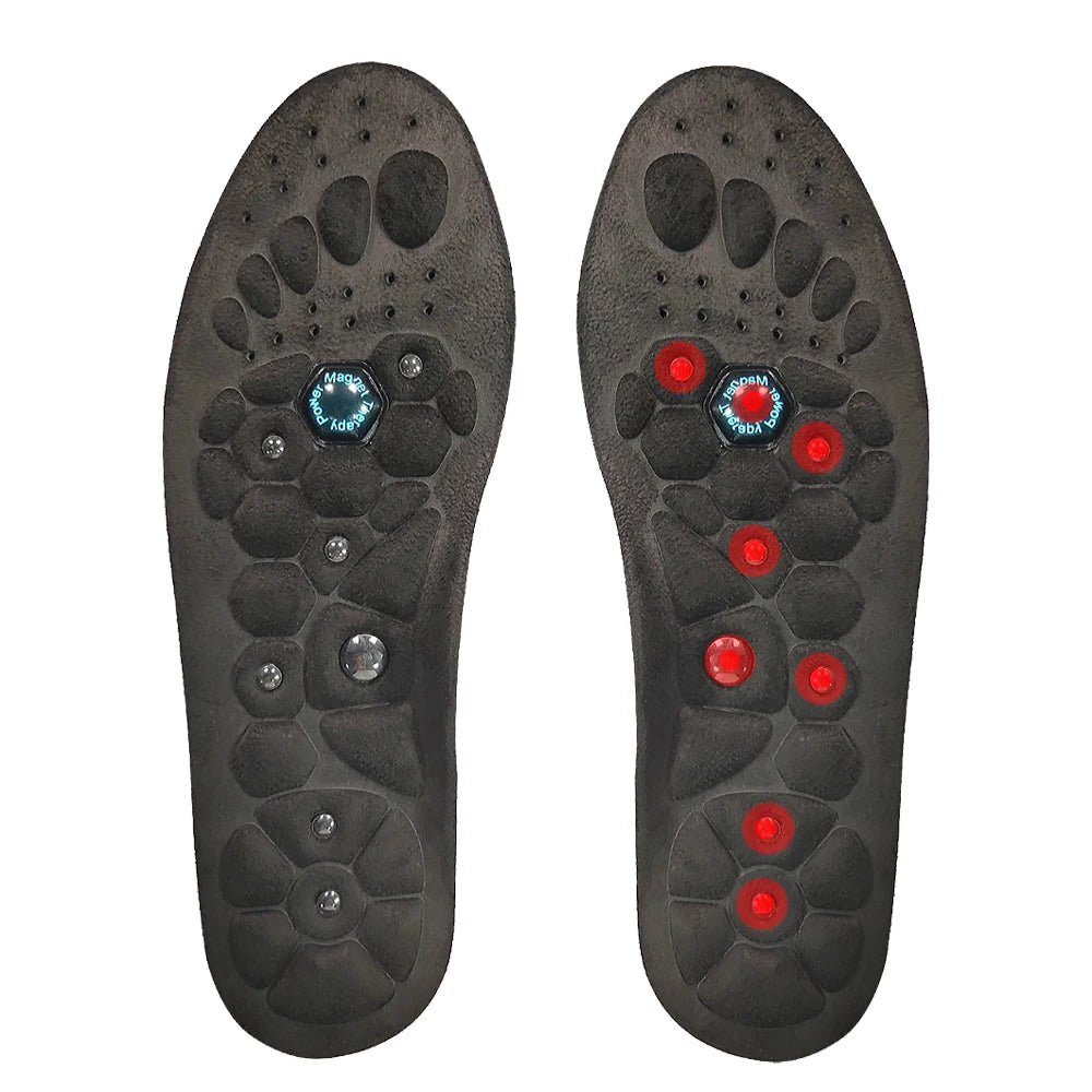 Magnetic Insoles Foot Acupressures Insoles Arch of the EVA Foot Orthopedic Sport Insoles Foot Training Reflexology for Men Women