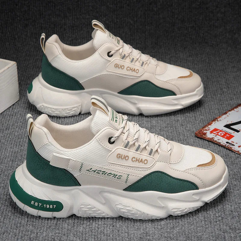 Men Platform Sneaker Mesh Breathable Casual Shoes Luxury Tennis Running Shoes for Men Outdoor Basketball Shoes Кроссовки Мужские