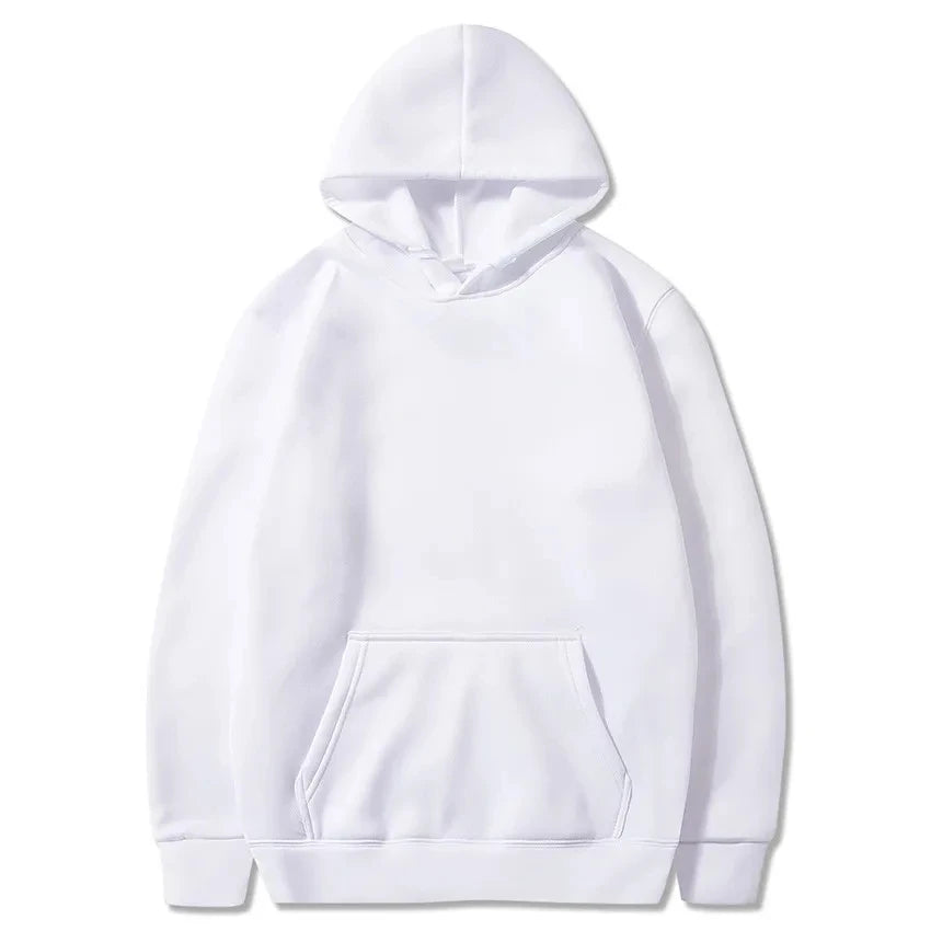 Fashion Men's Hoodie Casual Hoodies Pullovers Sweatshirts Men's Top Solid Color Hoodies Sweatshirt Male
