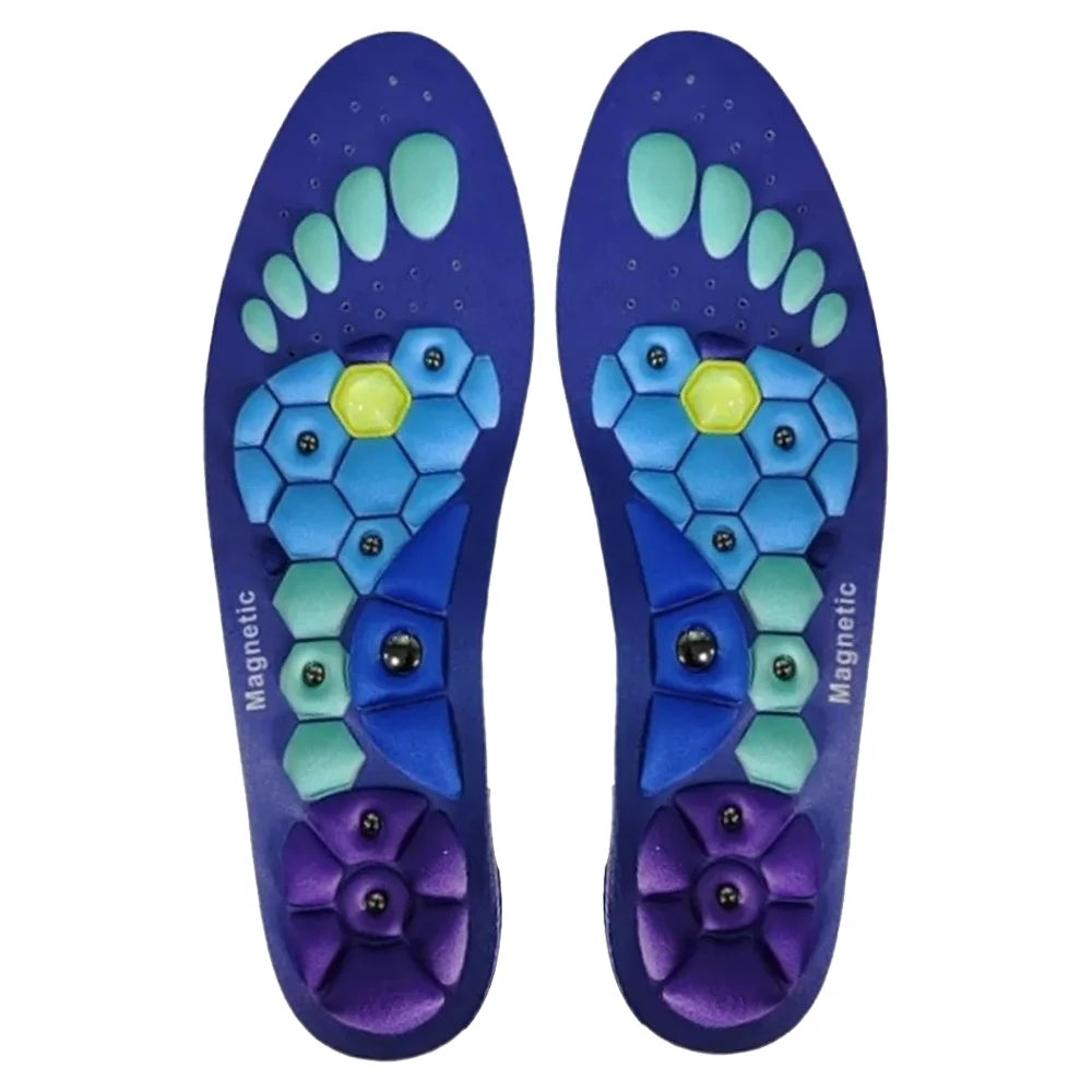 Magnetic Insoles Foot Acupressures Insoles Arch of the EVA Foot Orthopedic Sport Insoles Foot Training Reflexology for Men Women