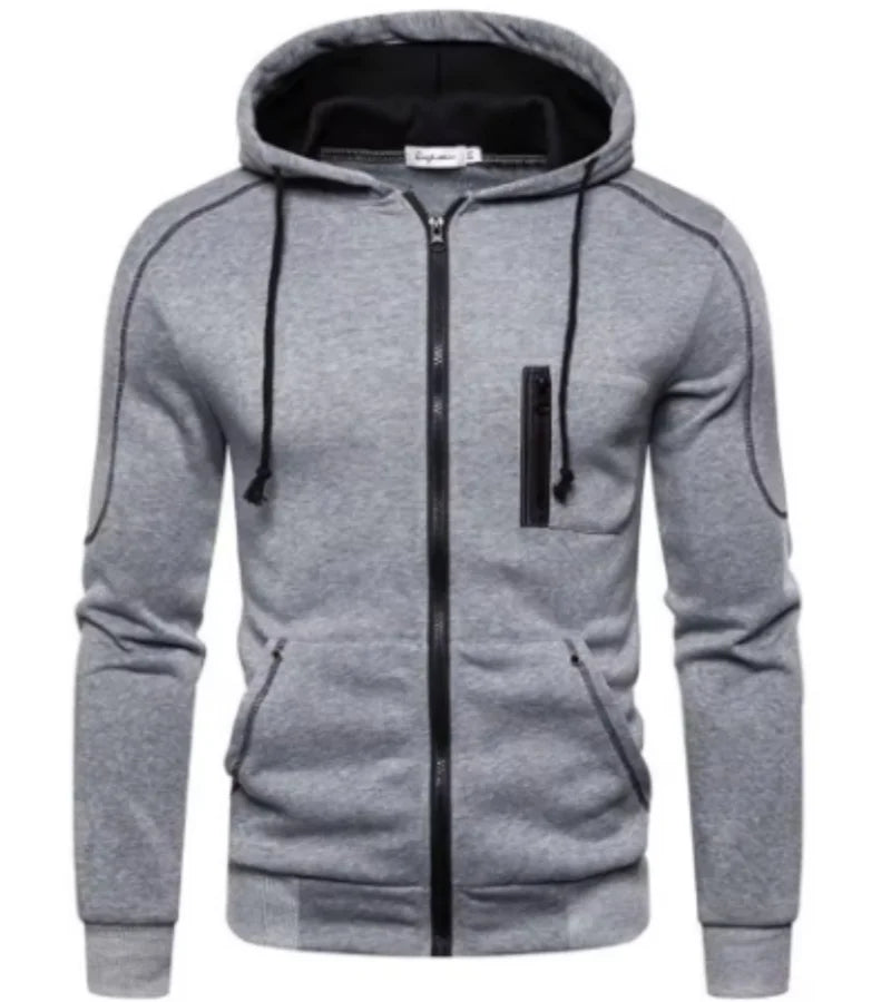 Men's Hoodie Black White Army Green Red Hooded Color Block Fleece Cool Casual Winter Clothing Apparel Hoodies Sweatshirts