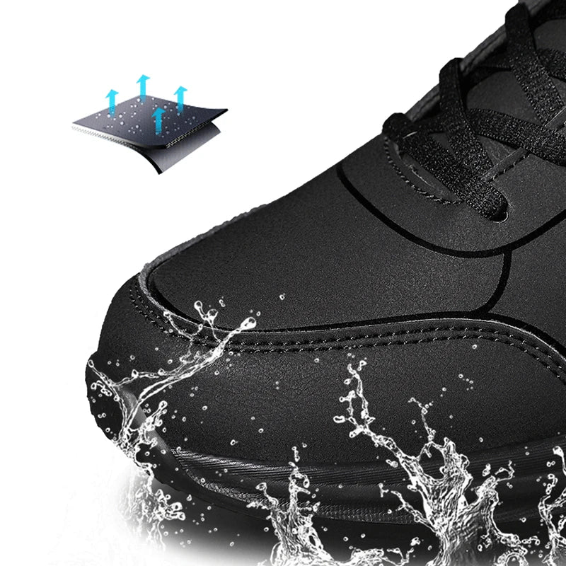 Sneakers Anti-slip Breathable Walking Shoes Lace Up Soft Casual Shoes Lightweight
