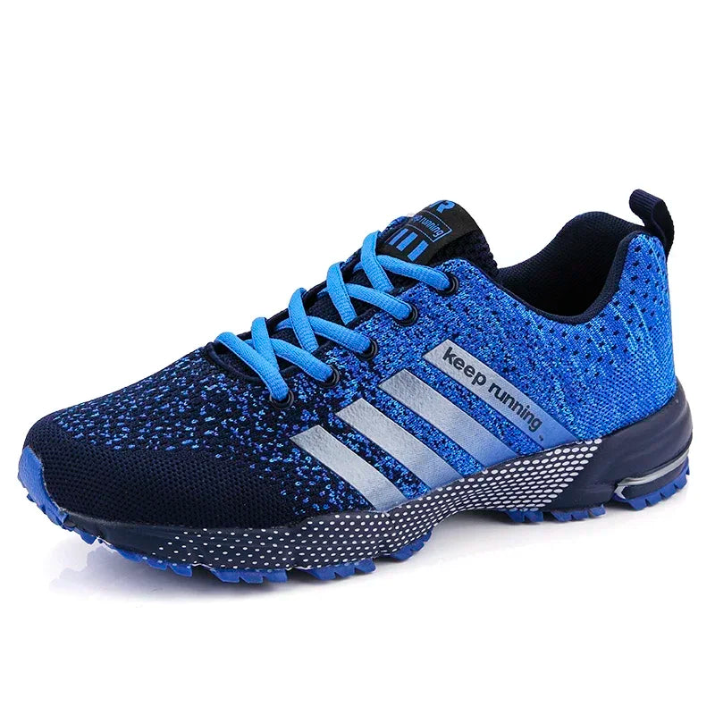 Sneakers Fashion Breathable Mesh Comfortable Black Sports Shoes