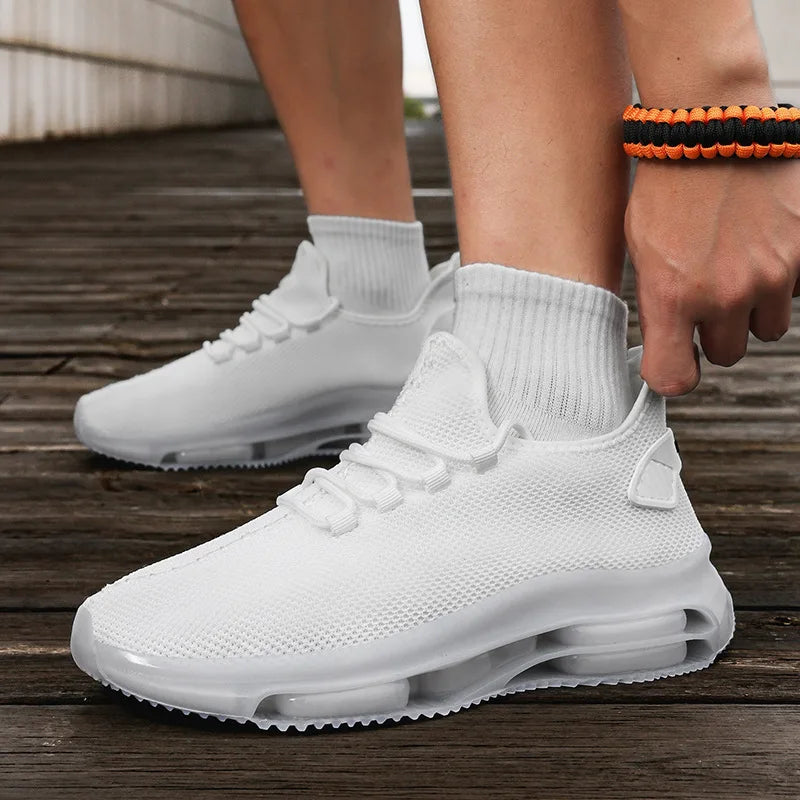 Men Running Shoes Lightweight Breathable Sneakers for Men Mesh Shoes Outdoor Tennis Training Shoes for Men Casual Sport Footwear